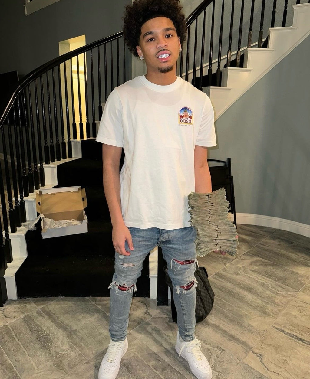 LOVE YOURSELF PUFF PRINT TEE (Copy)