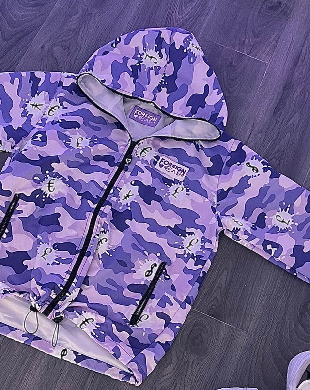 CAMO (€£$¥) CASH SPLASH FULL ZIP