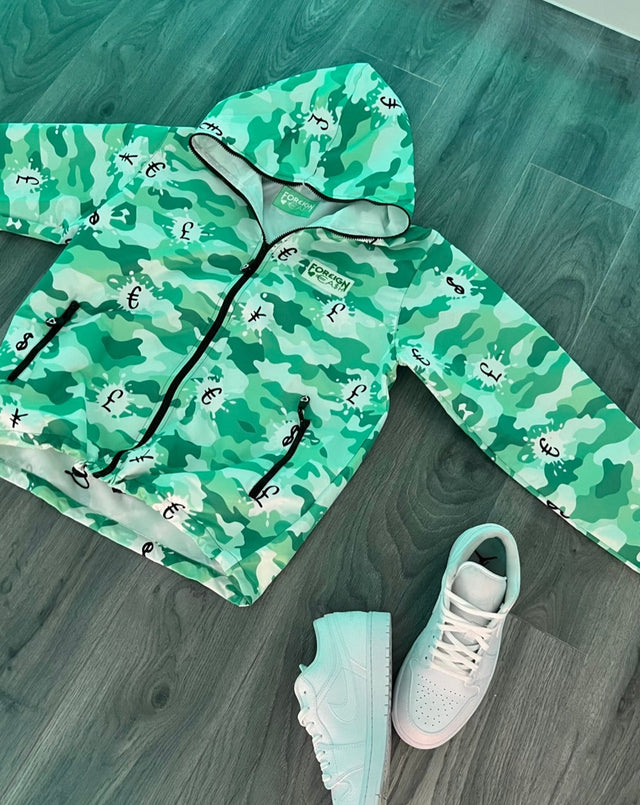 CAMO (€£$¥) CASH SPLASH FULL ZIP