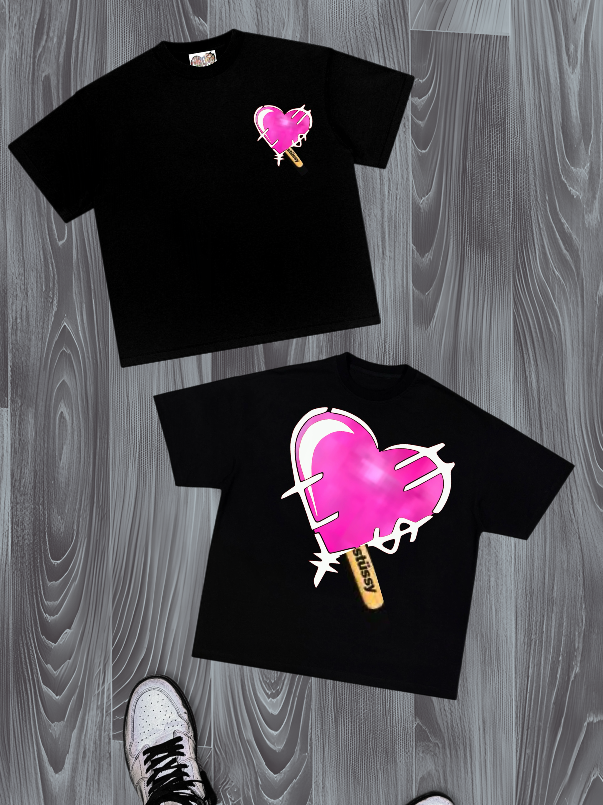 BLACK ADDICTED TO MONEY TEE (Copy)