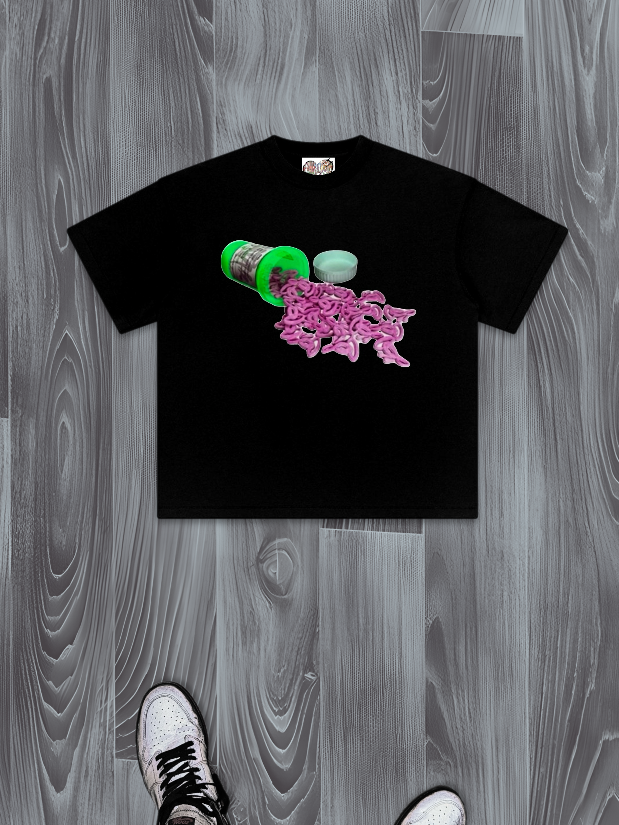 BLACK ADDICTED TO MONEY TEE (Copy)