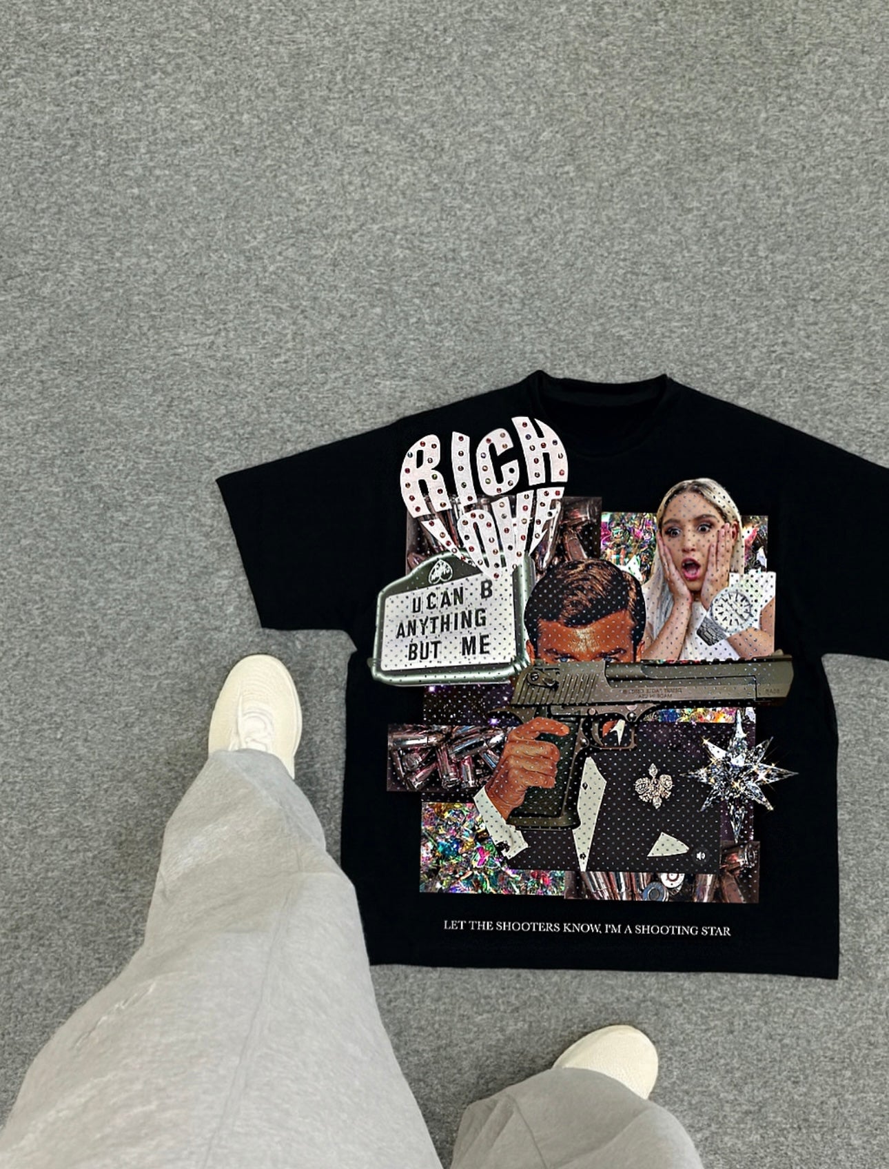 LOVE YOURSELF PUFF PRINT TEE