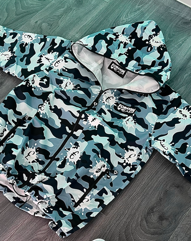 CAMO (€£$¥) CASH SPLASH FULL ZIP