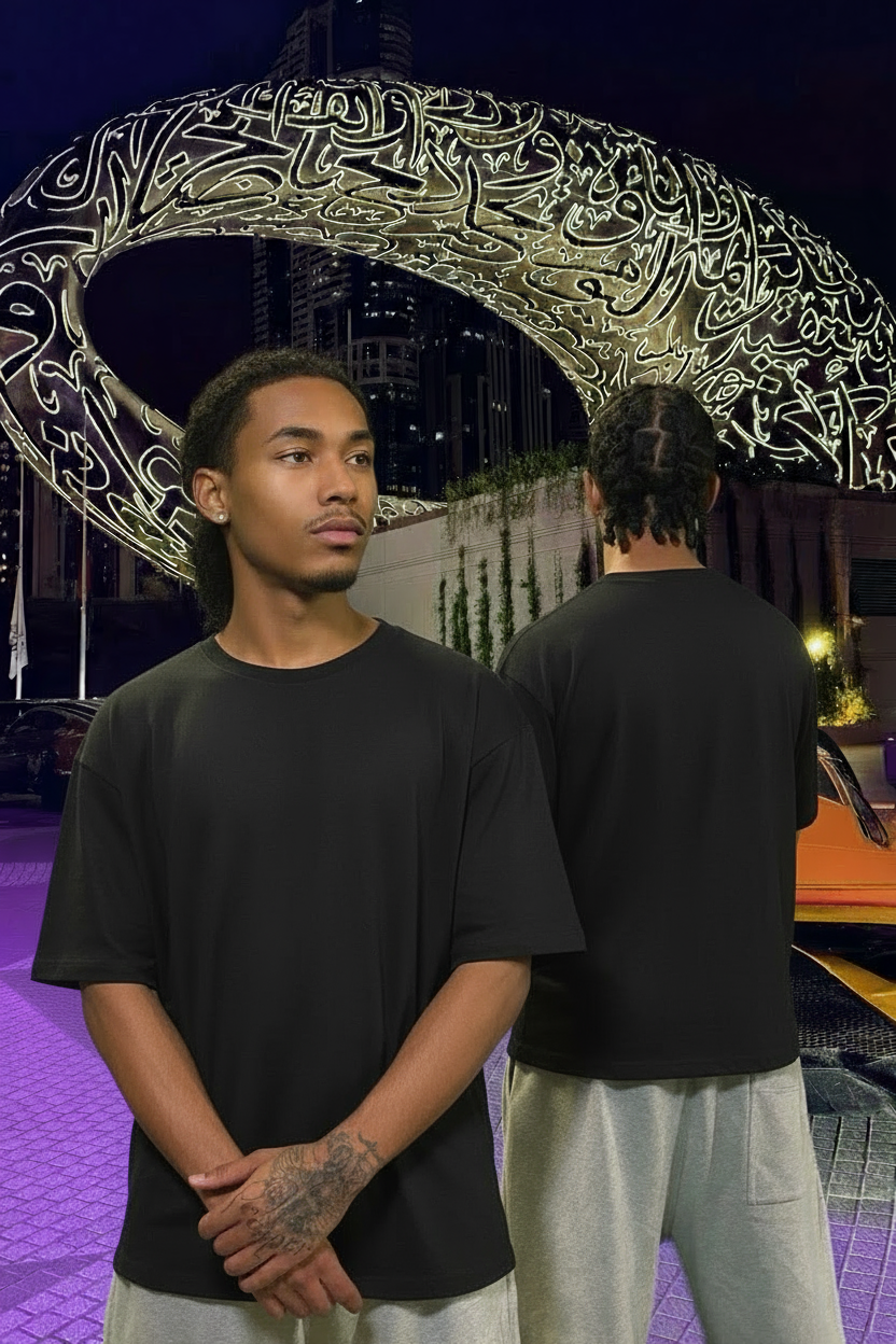 BLACK ADDICTED TO MONEY TEE